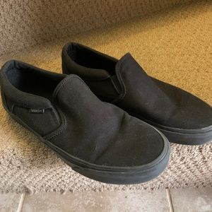 Unisex Vans canvas slip on